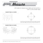 Easygoing Covers Water-Resistant Square Patio Table & Chair Set Cover image 19