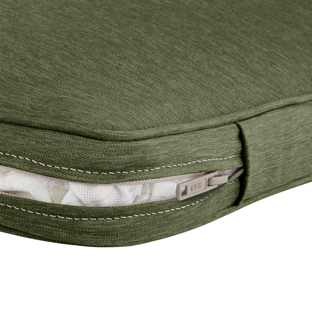 Easygoing Covers Fade-Resistant Water-Resistant Square Patio Dining Seat Cushion Cover image 125