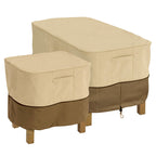 Easygoing Covers Water-Resistant Rectangular Patio Ottoman/Side Table Cover image 5