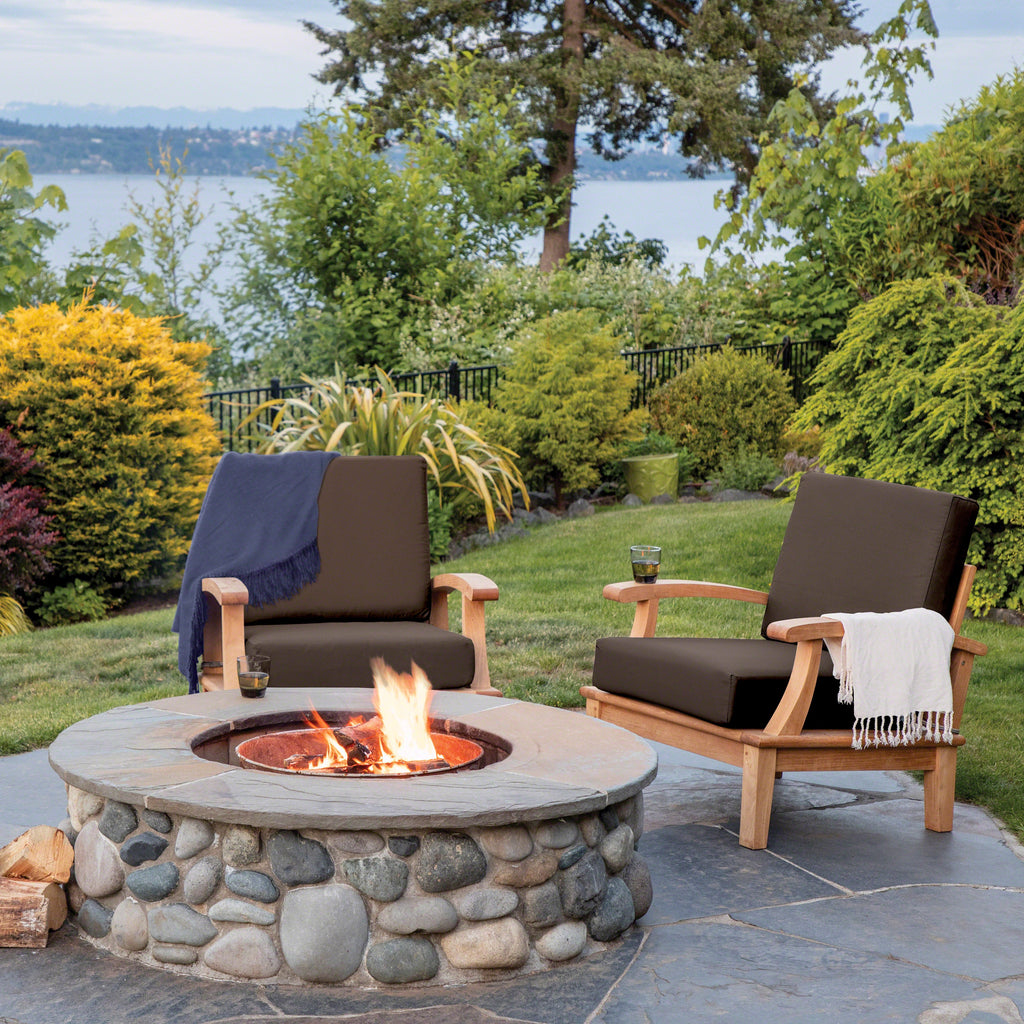 Easygoing Covers Water-Resistant Patio Lounge Chair/Loveseat Back Cushion, 4 Inch Thick image 57