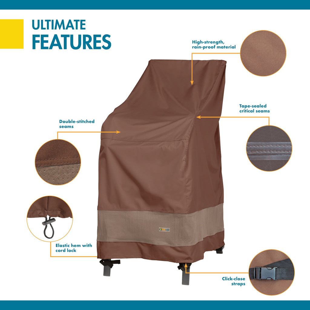 Easygoing Covers Ultimate Outdoor Waterproof Stackable Chair Cover image 3