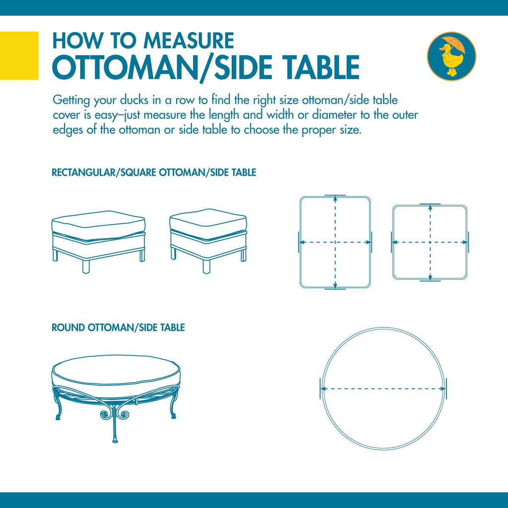 Easygoing Covers Ultimate Waterproof Outdoor Coffee Table Cover image 2