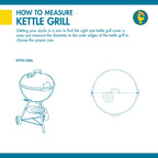 Easygoing Covers Ultimate Waterproof Kettle BBQ Grill Cover, 24 Inch image 5