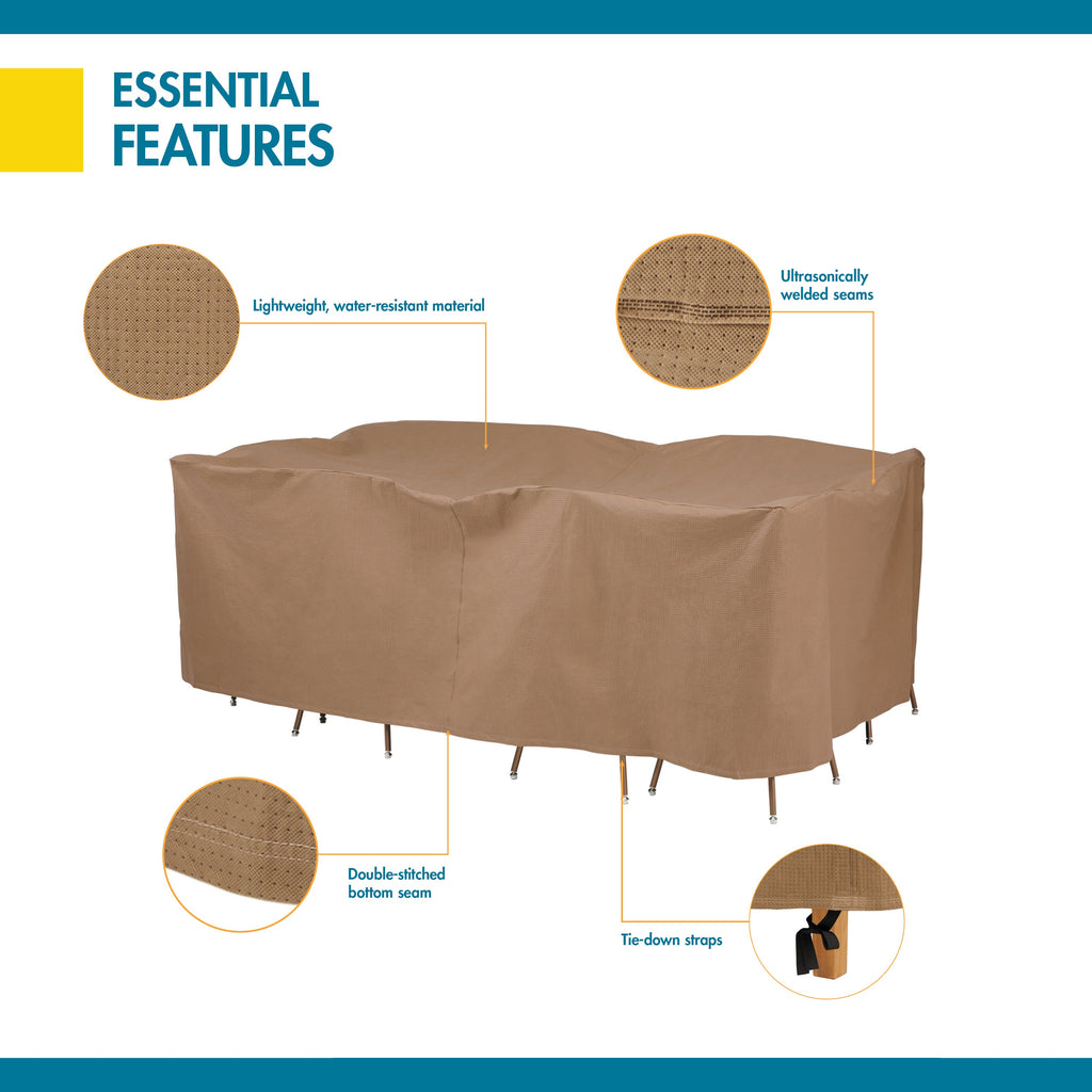 Easygoing Covers Essential All-Weather Outdoor Table & Chair Set Cover image 7