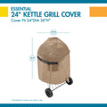 Easygoing Covers Essential Water-Resistant 24 Inch Kettle BBQ Grill Cover image 2