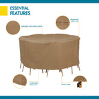 Easygoing Covers Essential All-Weather Outdoor Dining Set Cover image 5