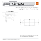 Water-Resistant 63 Inch Flat Top Griddle Cover image 5