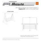 Easygoing Covers Water-Resistant 72 Inch A-Frame Swing Set Cover image 11