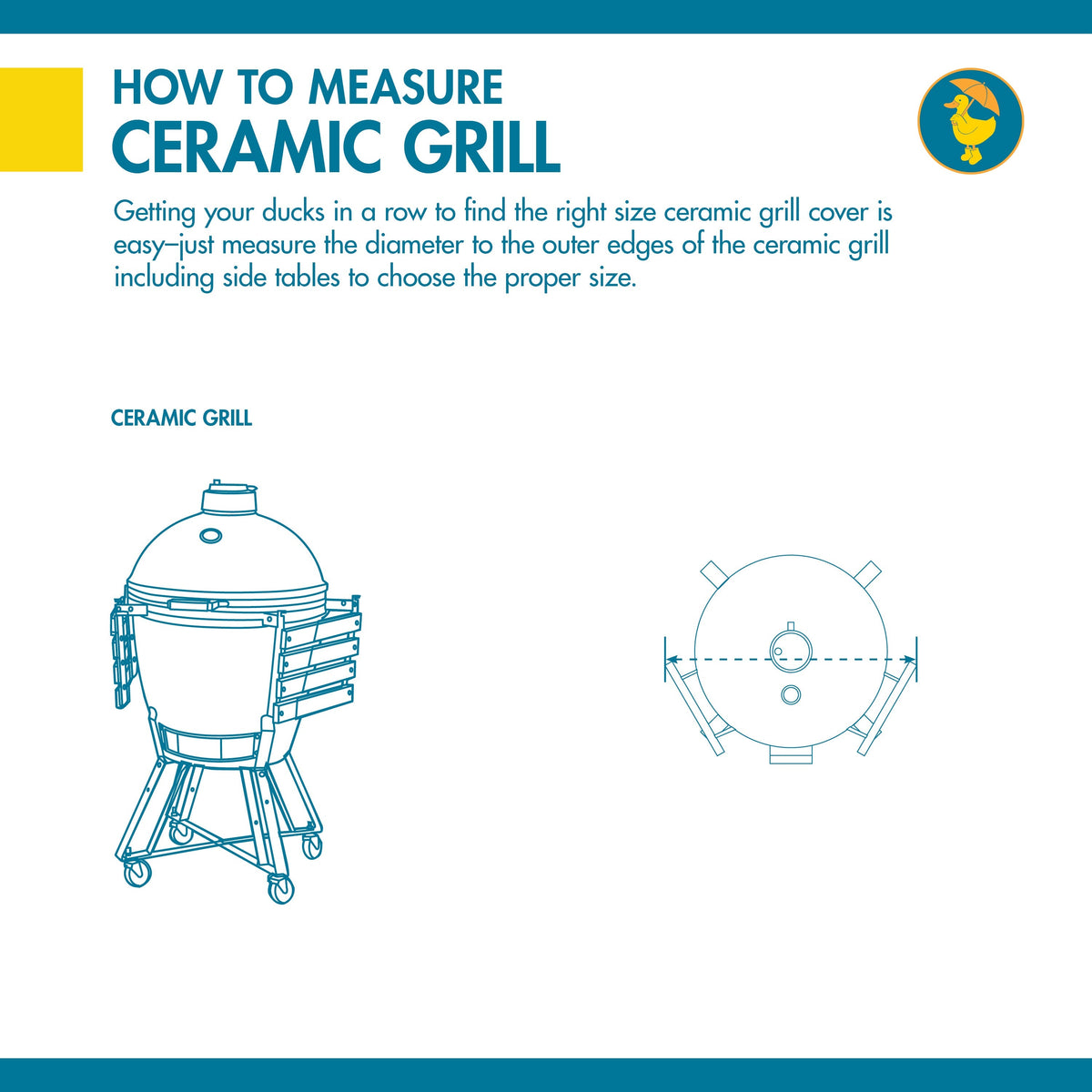 Easygoing Covers Essential Water-Resistant Ceramic BBQ Grill Cover image 6