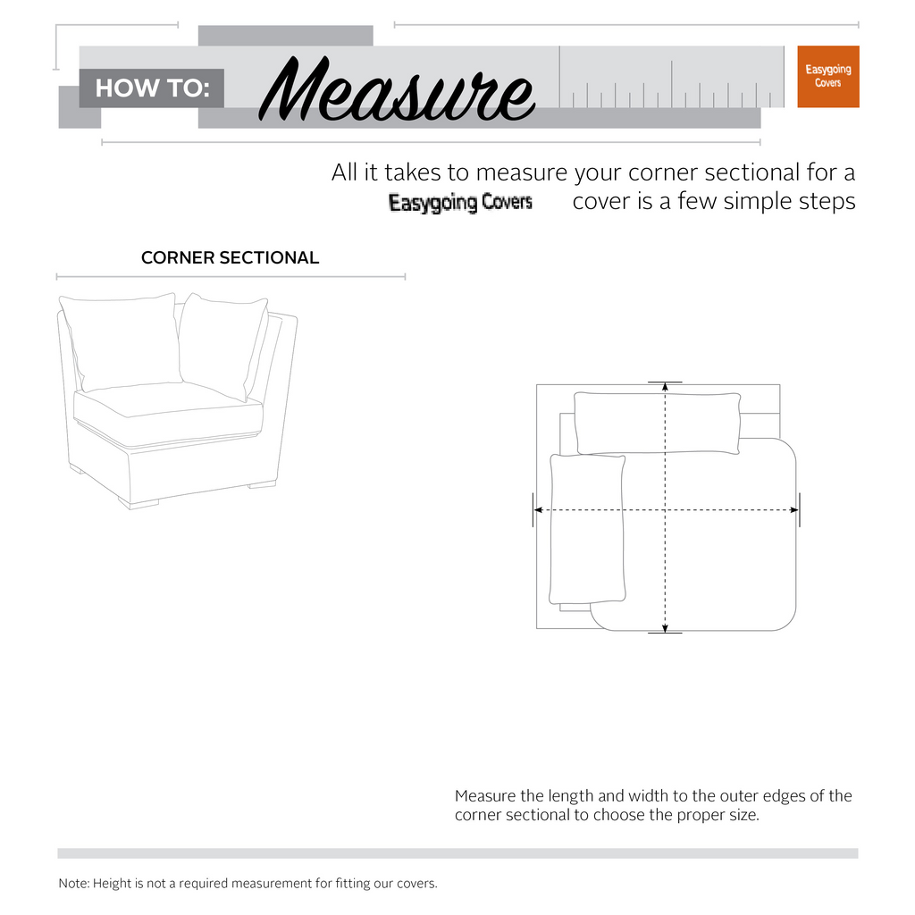 Easygoing Covers Water-Resistant 40 Inch Patio Deep Seated Corner Sectional Cover image 2