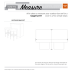 Easygoing Covers Water-Resistant 41 Inch Outdoor Bar Set Cover image 11