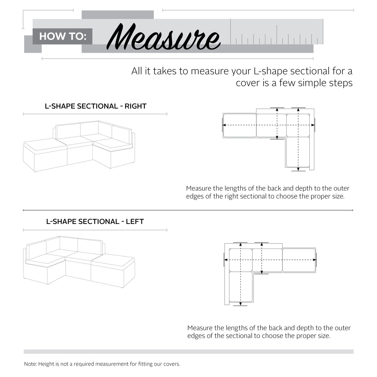 Easygoing Covers Weatherproof Outdoor Sectional Cover image 29