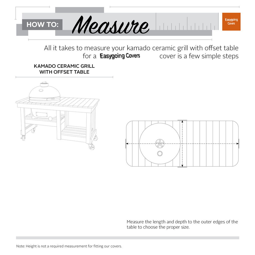 Easygoing Covers Water-Resistant 60 Inch Kamado Ceramic BBQ Grill Cover image 14