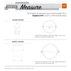 Easygoing Covers Water-Resistant 24 Inch Round Barrel Smoker Cover image 11