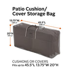 Easygoing Covers Water-Resistant Patio Cushion and Cover Storage Bag image 4