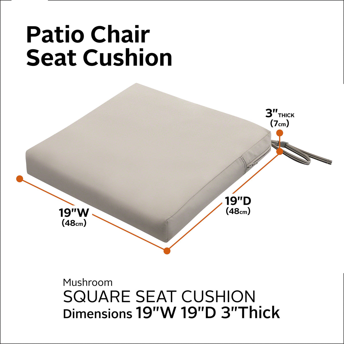 Easygoing Covers Outdoor Seat Cushion image 117