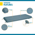 Easygoing Covers All-Weather Outdoor Bench Cushion image 21