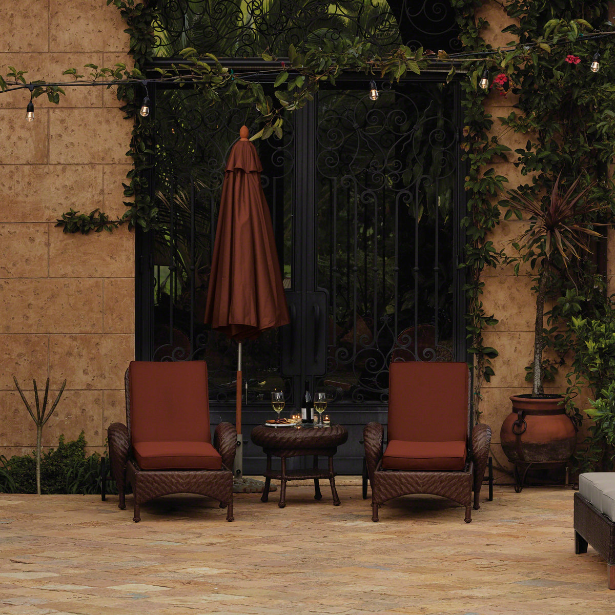 Easygoing Covers Fade-Resistant Water-Resistant Patio Chair Cushion Cover image 40