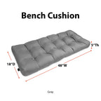 Easygoing Covers Patio Bench Cushion, 54”W image 102