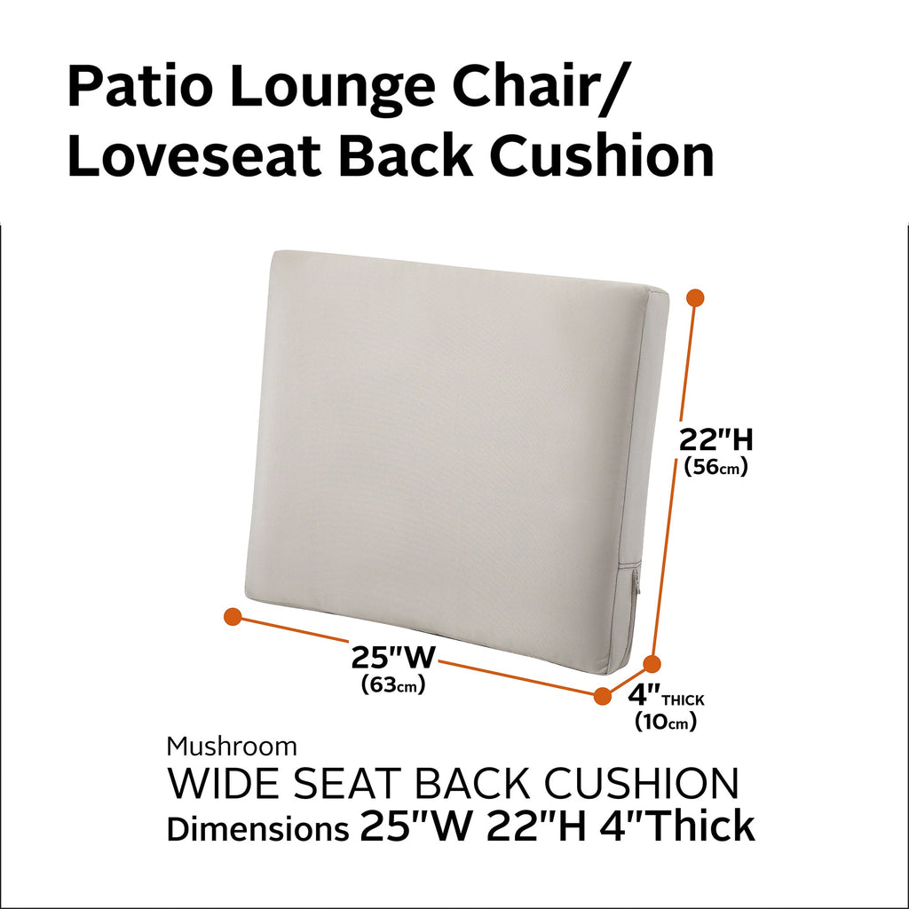 Easygoing Covers Outdoor Wide Back Cushion image 98