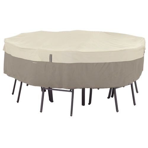 Easygoing Covers 55-252-011001-00 Patio Round Table and Chair Cover, Medium, Grey image 1