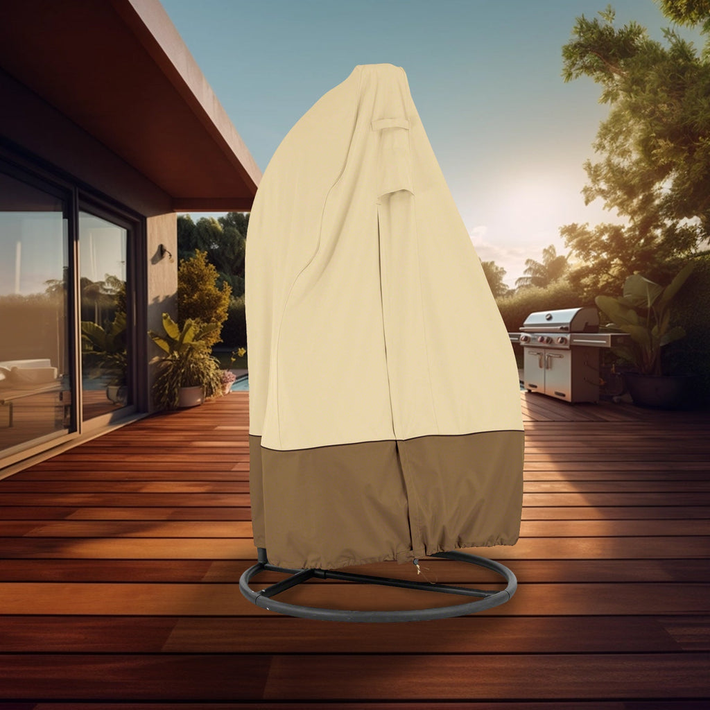 Easygoing Covers Water-Resistant 43 Inch Patio Hanging Chair and Stand Cover image 3
