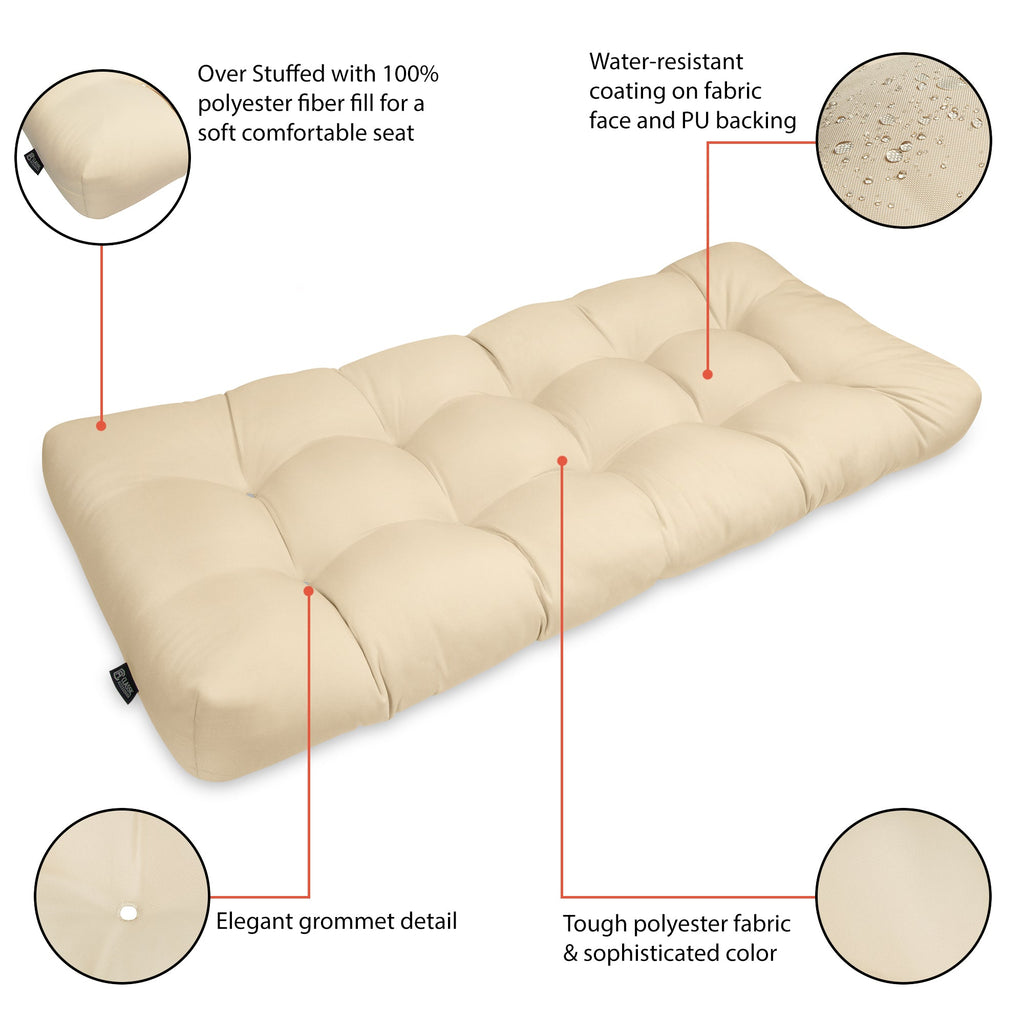 Easygoing Covers Patio Bench Cushion, 54”W image 32