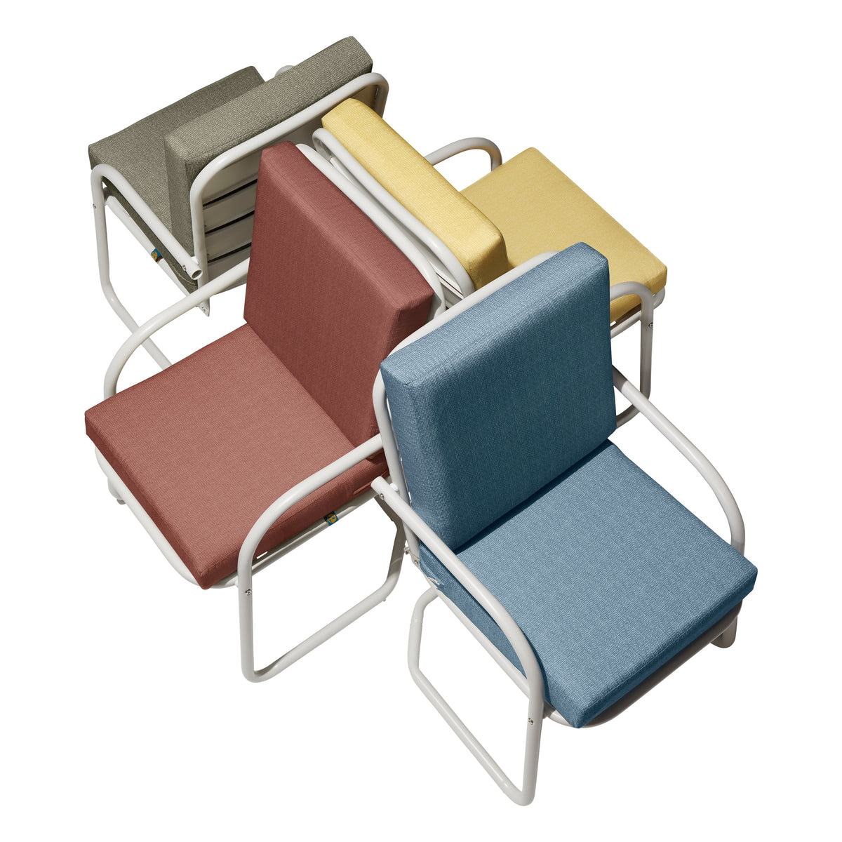 Easygoing Covers All-Weather Outdoor Dining Chair Cushions image 3