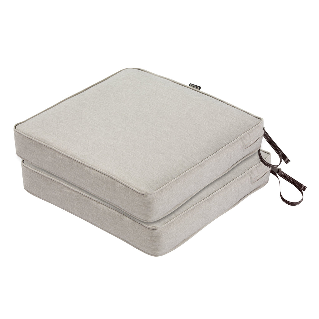 Easygoing Covers Fade-Resistant Water-Resistant 3 Inch Thick Square Patio Dining Seat Cushion image 141