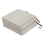 Easygoing Covers Fade-Resistant Water-Resistant 3 Inch Thick Square Patio Dining Seat Cushion image 141