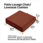 Easygoing Covers Outdoor Seat Cushion image 83