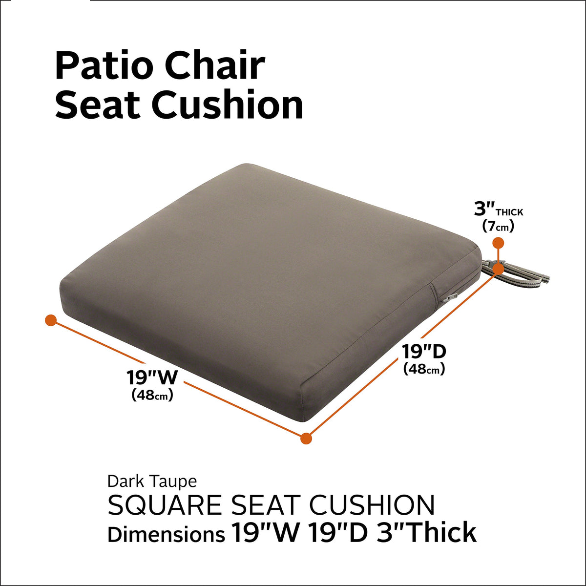 Easygoing Covers Outdoor Seat Cushion image 12