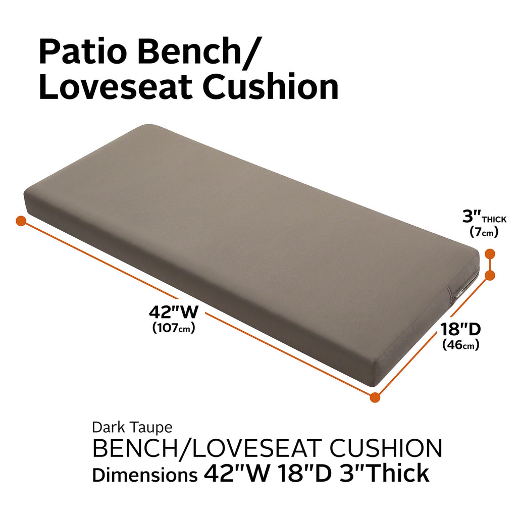 Easygoing Covers Water-Resistant Patio Bench/Loveseat Cushion image 99