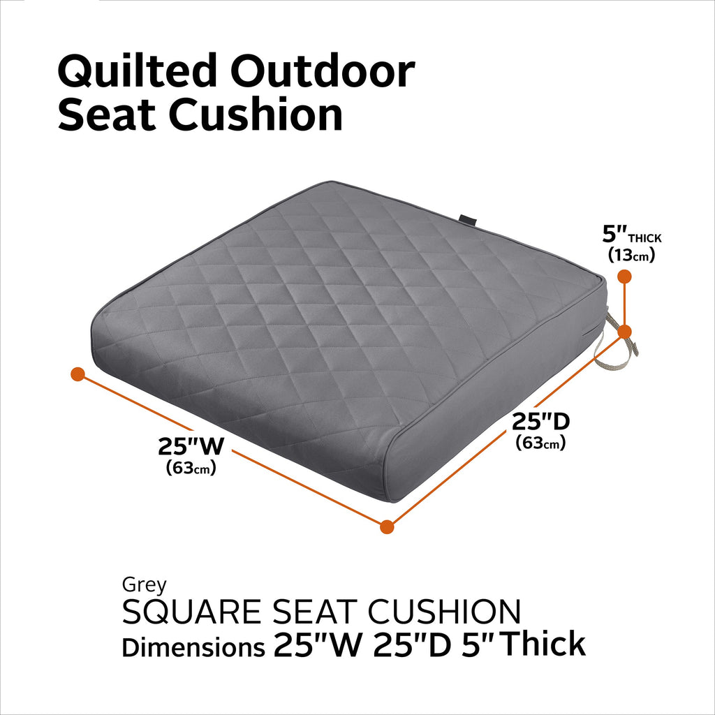 Easygoing Covers Outdoor Quilted Bench/Loveseat Cushion image 4