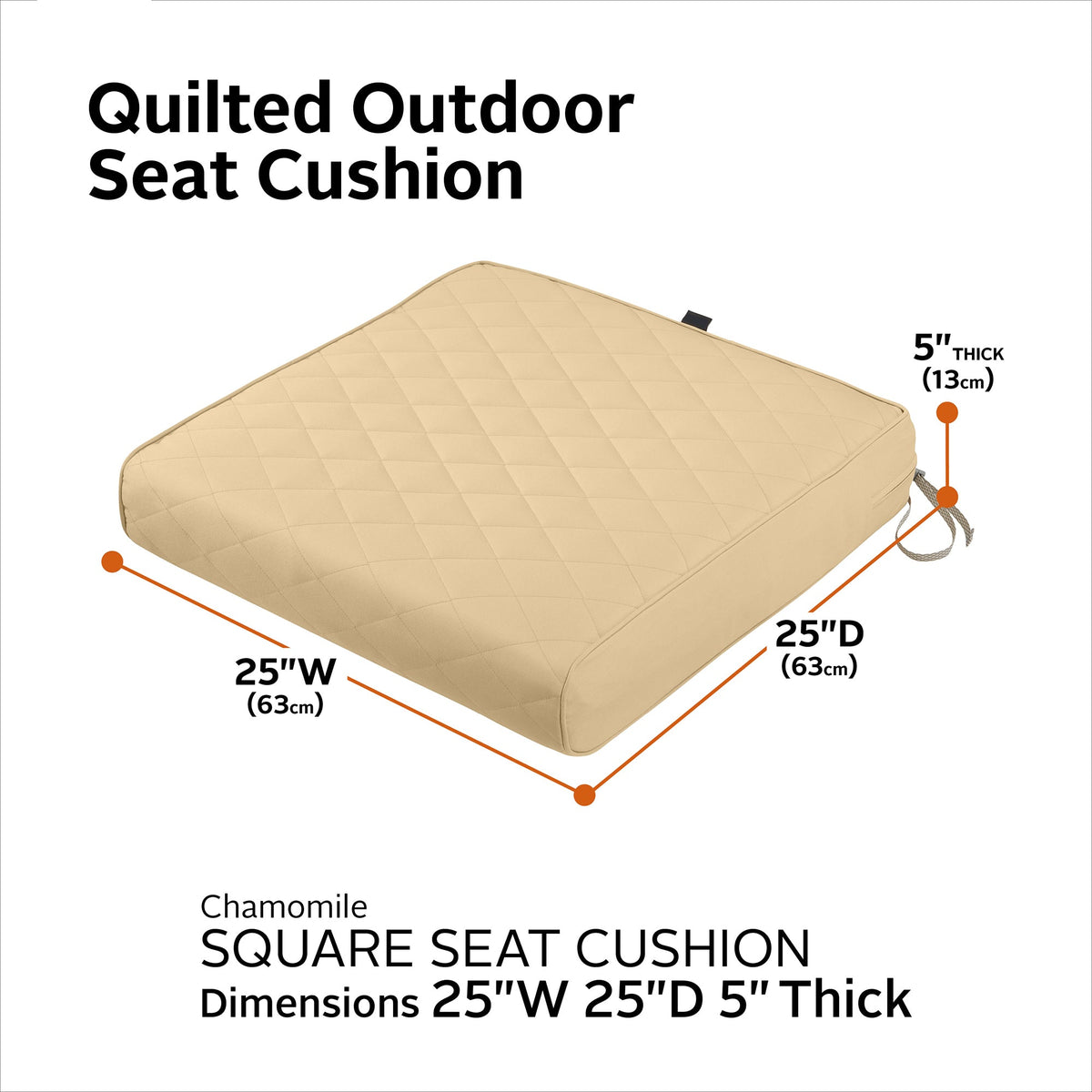 Easygoing Covers Outdoor Quilted Bench/Loveseat Cushion image 36
