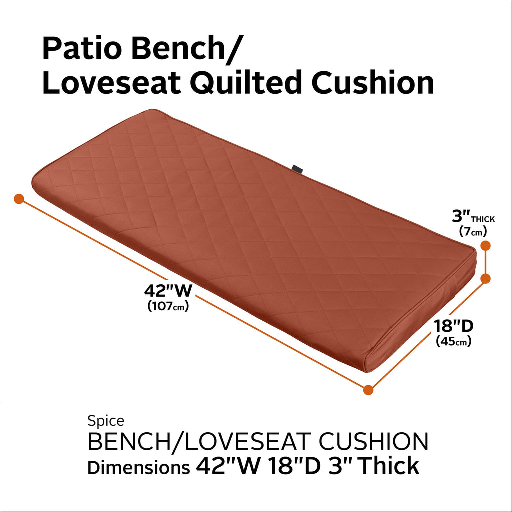 Easygoing Covers Quilted Loveseat/Bench Cushion image 53