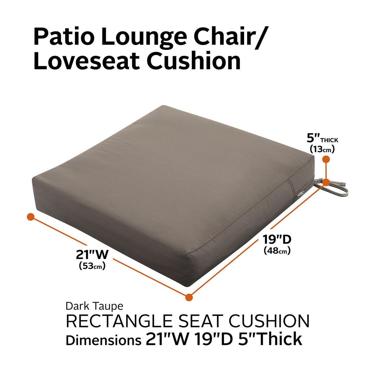 Easygoing Covers Outdoor Loveseat/Seat Cushion image 14