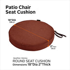 Easygoing Covers Outdoor Bistro Chair Cushion image 118
