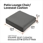 Easygoing Covers Outdoor Seat Cushion image 94