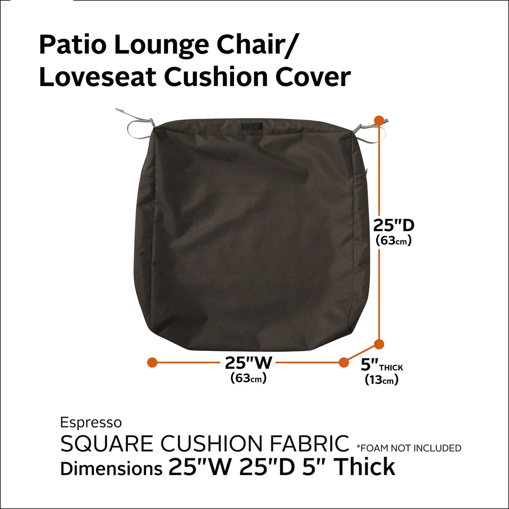 Easygoing Covers Water-Resistant Patio Lounge Chair/Loveseat Cushion Cover image 114