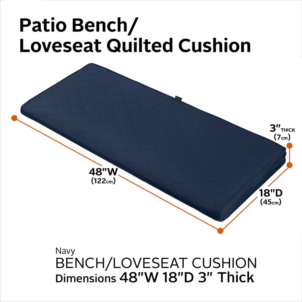 Easygoing Covers Quilted Loveseat/Bench Cushion image 11