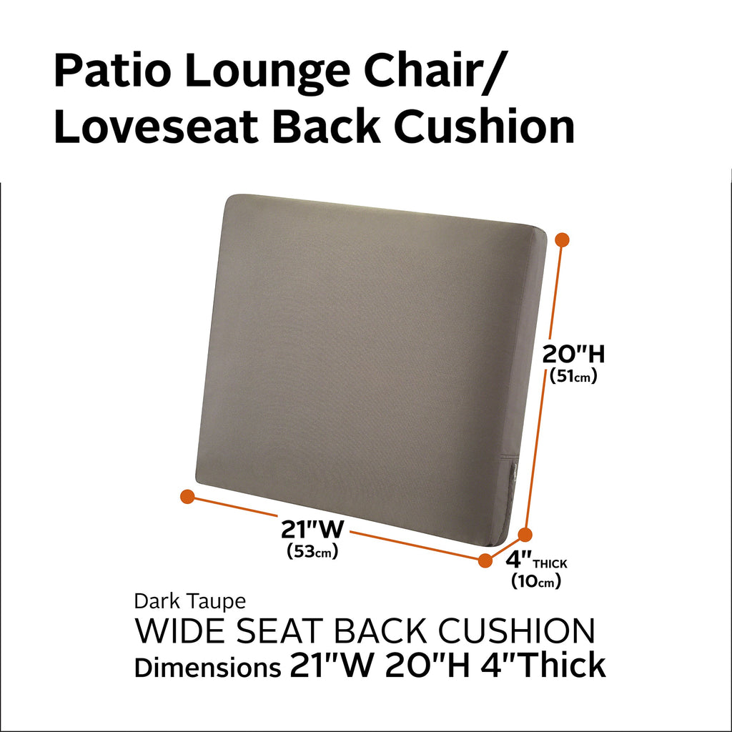 Easygoing Covers Outdoor Wide Back Cushion image 123