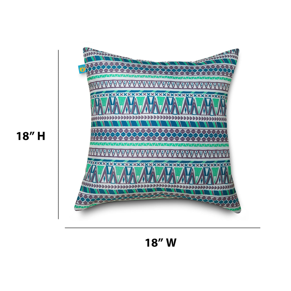 Easygoing Covers Water-Resistant Accent Pillows, 18 x 18 Inch, 2 Pack image 16