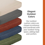 Easygoing Covers Outdoor Bench Cushion image 2