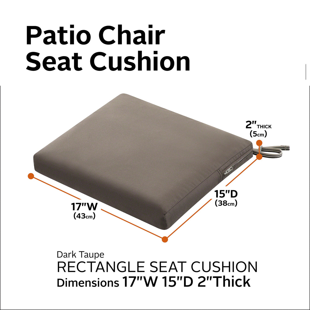 Easygoing Covers Outdoor Seat Cushion image 11