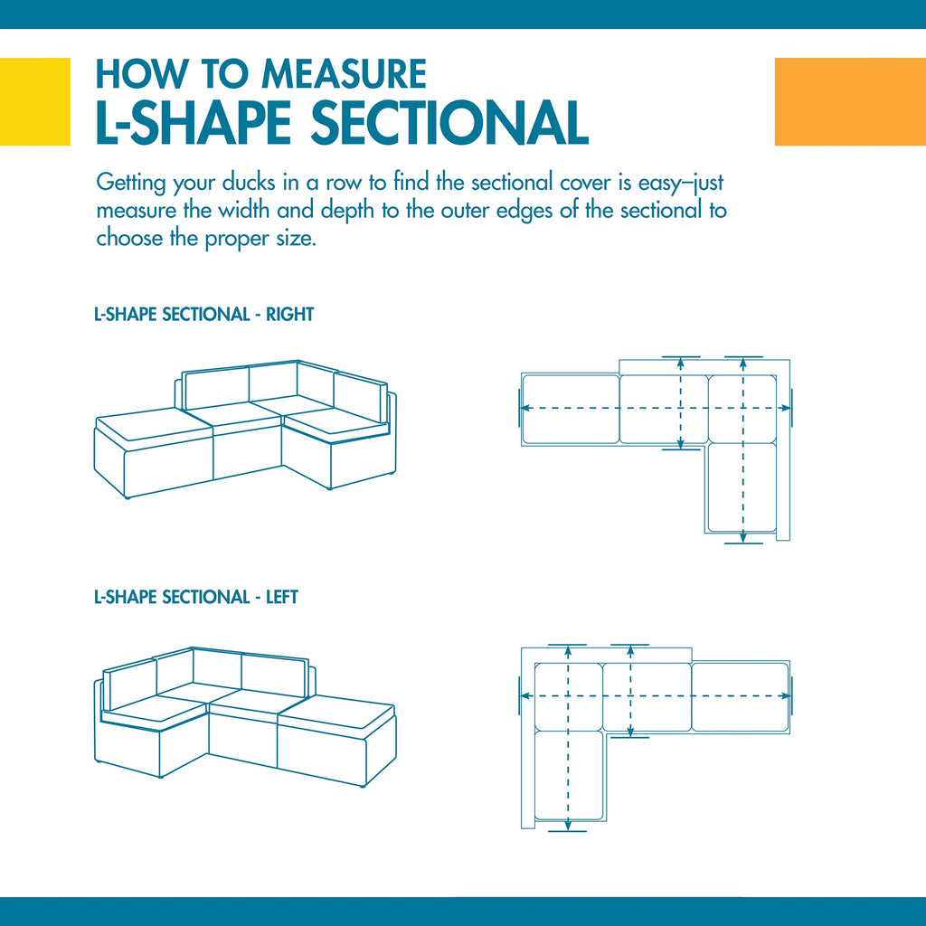 Easygoing Covers Ultimate Waterproof Outdoor Right-Facing Sectional Cover image 6