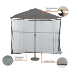 Patio Umbrella Screen, Universal Fit, 68 Inch image 3