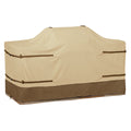 Easygoing Covers Water-Resistant BBQ Grill Cover for Island with Center Grill Head — Pebble/Bark/Earth Color Option – Pebble/Bark/Earth