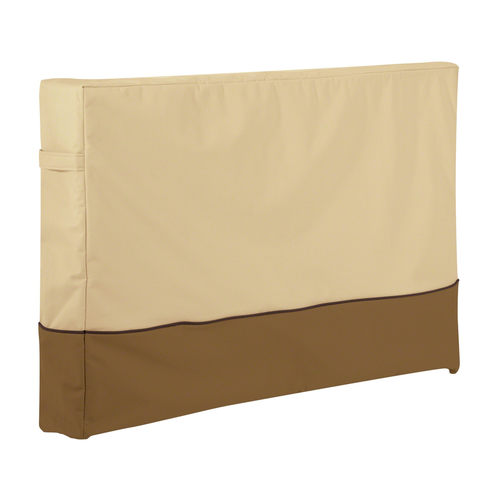 Easygoing Covers Water-Resistant Outdoor TV Cover – Pebble/Bark/Earth