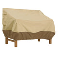 Easygoing Covers Water-Resistant 88 Inch Patio Sofa/Loveseat Cover – Pebble/Bark/Earth